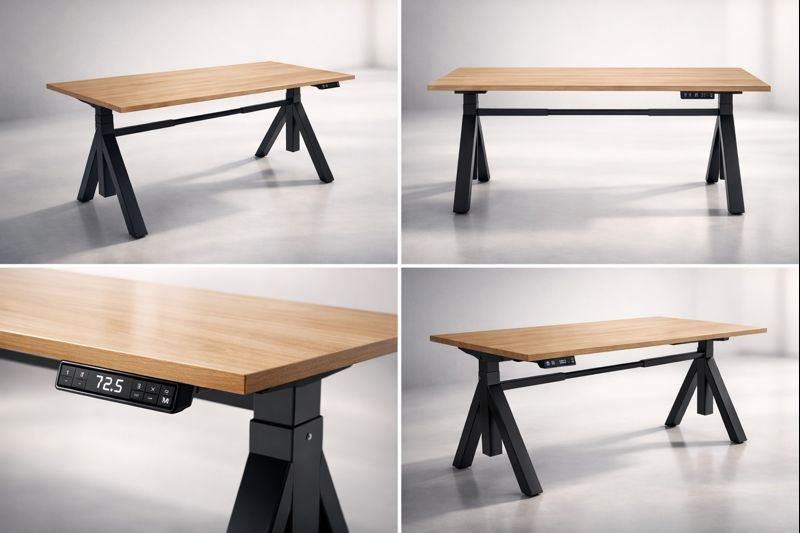 DeskYou Pro Y-Frame – Elektrisch Zit-Sta Bureau